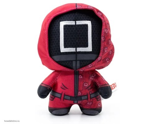 Коллекционная плюшевая фигурка DZNR Squid Game Охранник в маске