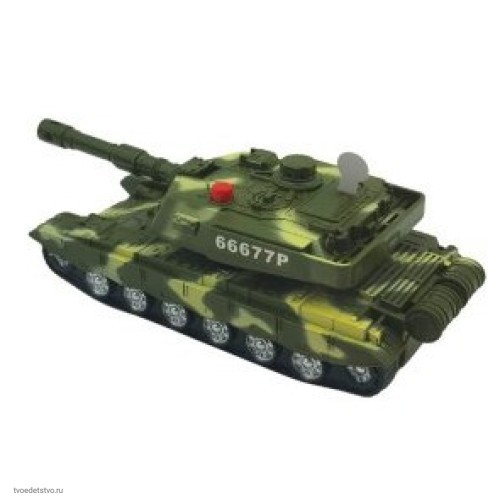 "Городская техника" танк со светом и звуком Funky Toys