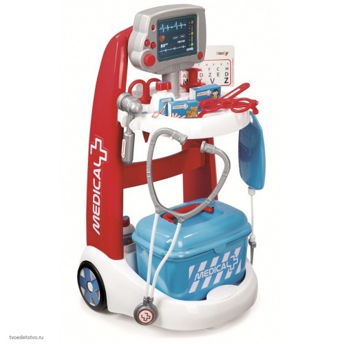 Электронная медицинская тележка