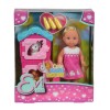 Кукла Еви 12 см с кроликами Simba 5733065