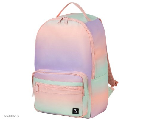 Рюкзак BRAUBERG MULTICOLOR универсальный, нейлон, 