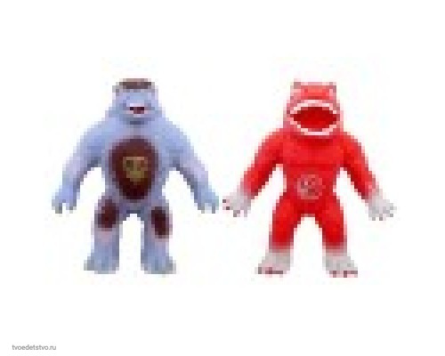 Фигурки-тянучки Stretchapalz  Dinosaurs/Динозавры 14 см., 2 героя в наборе 1/6