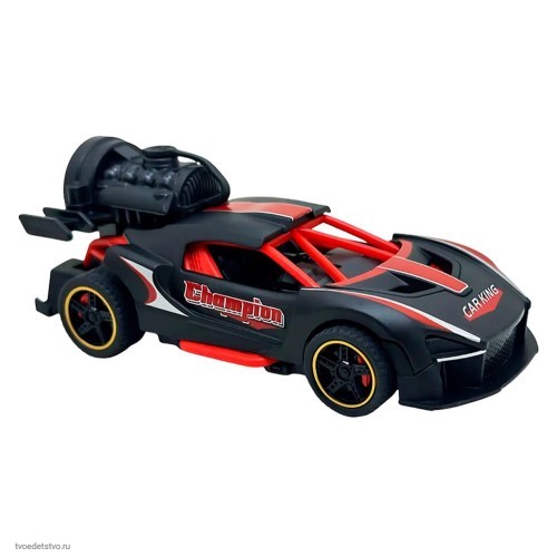 Гоночная машинка с имитацией дыма 1:32 Fast Racers Funky Toys