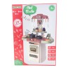 Детская игровая кухня Chef Studio, бежевая, вода, св., зв.,  29 предметов, 45*21,5*62 см FT88354