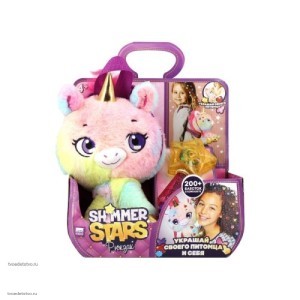 Плюшевый Рюкзак Единорог SHIMMER STARS