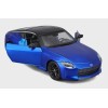 Машинка die-cast 2023 Nissan Z, 1:24, синяя, открывающиеся двери, 1/12