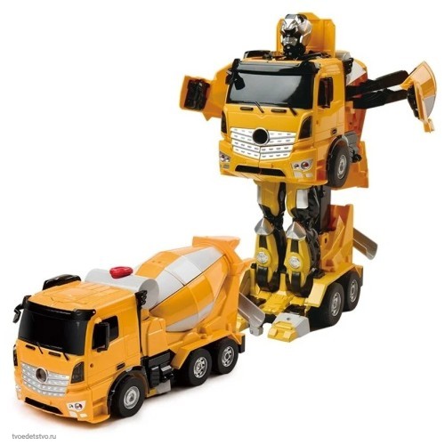 Радиоуправляемый робот-трансформер Бетономешалка Jaki 
