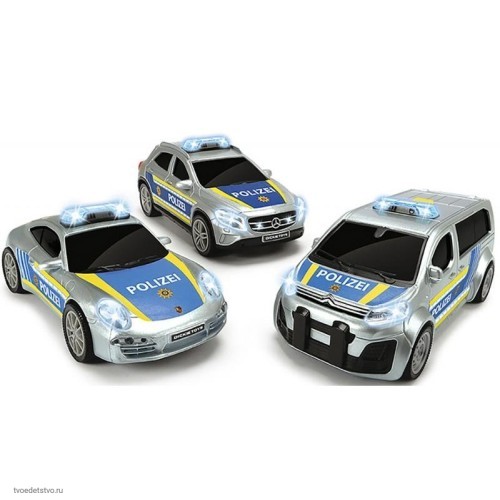 Полицейская машинка фрикционная Dickie Toys