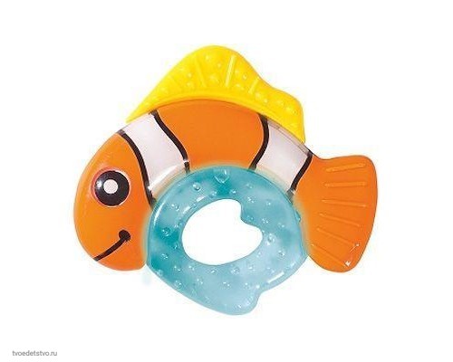 4013525-1 Прорезыватель, 10 см, 3 в., 24/192 - Рыбка