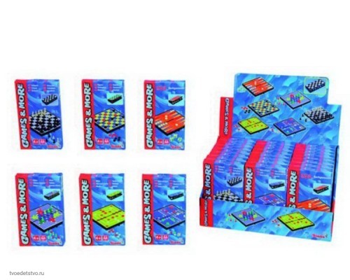 601 5424 Магнитная игра мал., 13,5*13,5 см., 6 в., 1/240