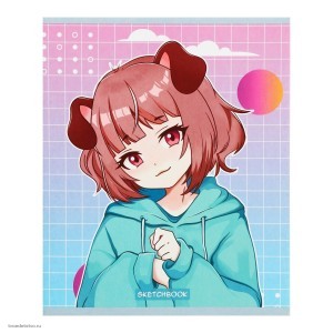 Тетрадь для скетчей Girl