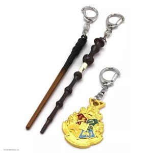 Коллекционный набор металлических брелоков Гарри Поттер Хогвартс