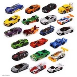 Машинки die-cast красная серия