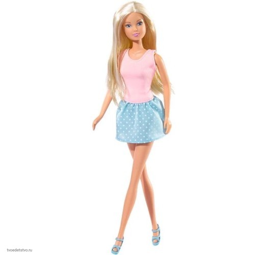 Кукла Штеффи в голубой юбочке