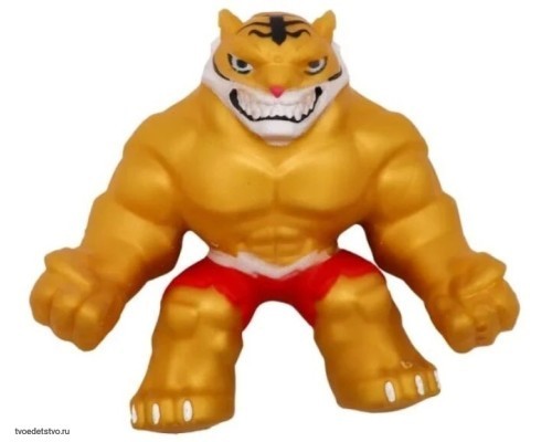 Фигурка- тянучка Elastikorps fighters Золотой Тигр 1/24