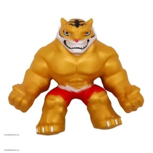 Фигурка- тянучка Elastikorps fighters Золотой Тигр