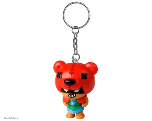 Нита Брелоки Brawl Stars, 1 шт. в блистере, 12 в ассорт., 1/12