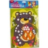 Набор большой для творчества увлекательная мозаика Мишка с лукошком