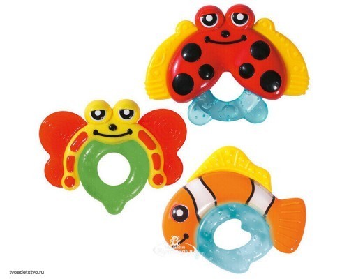 4013525-2 Прорезыватель, 10 см, 3 в., 24/192 - Божья коровка