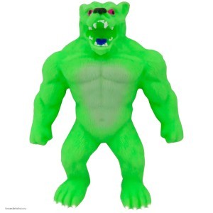 Фигурка-тянучка Стретчиз зеленый Медведь