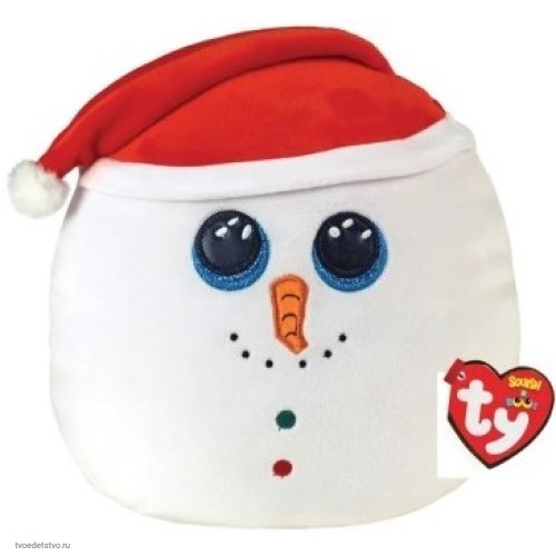 Мягкая игрушка-сквиш Флурри снеговик