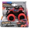 Машинка 12,5 с краш-эффектом, пул-бэк, красная,  Funky toys 60006