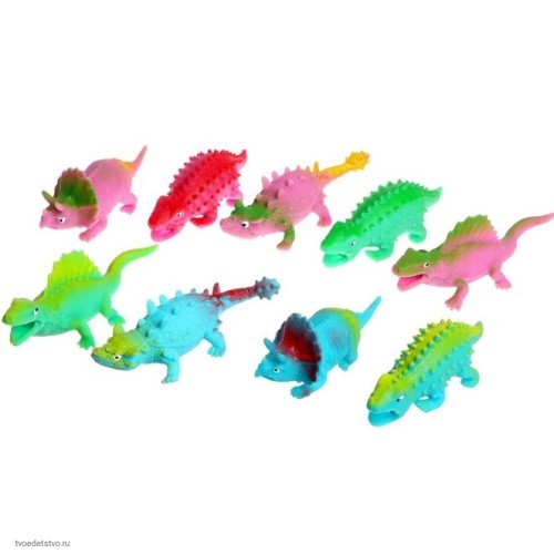 Сквиши Динозавры charm mini