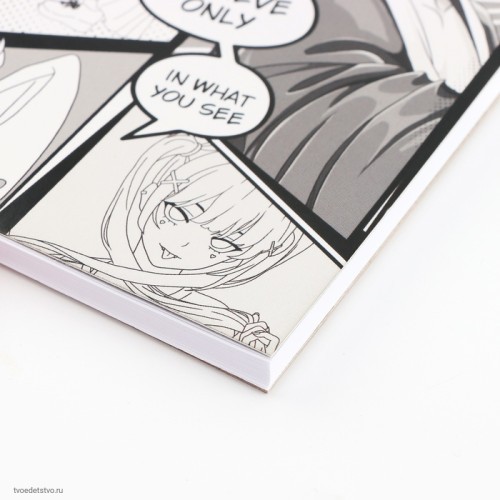 Скетчбук Аниме комикс