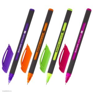 Ручка шариковая масляная BRAUBERG Extra Glide Soft Color