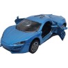 Синяя инерционная машинка Купе die-cast,1:32, открывающиеся двери 1/144