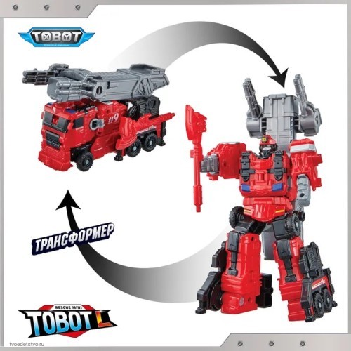 Робот-трансформер ТОБОТ МИНИ L NEW (XL) TOBOT 