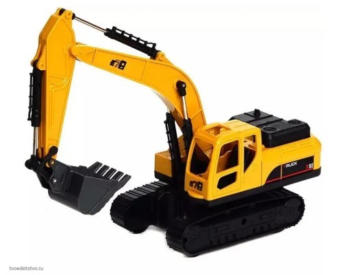 Машина инерционная Гусеничный экскаватор, свет/звук (30х10,3х13,3)
