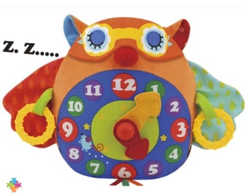 Развивающая игрушка Часы-Сова K's Kids
