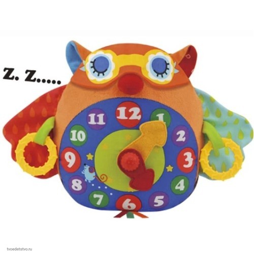 Развивающая игрушка Часы-Сова K's Kids