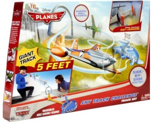 Трек пусковой Воздушные гонки Planes Mattel