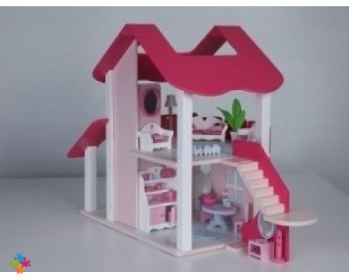 WJ Кукольный дом Мебель Деревянные игрушки Набор