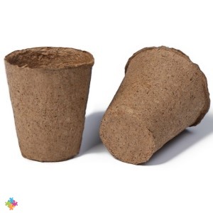 Торфяной горшок 100мл комплект 10шт