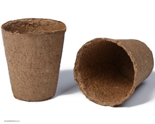 Горшок торфяной 100мл