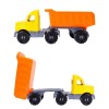 Машинка-тягач с прицепом БИЗОН Строительный, (29х10,3х9,5)