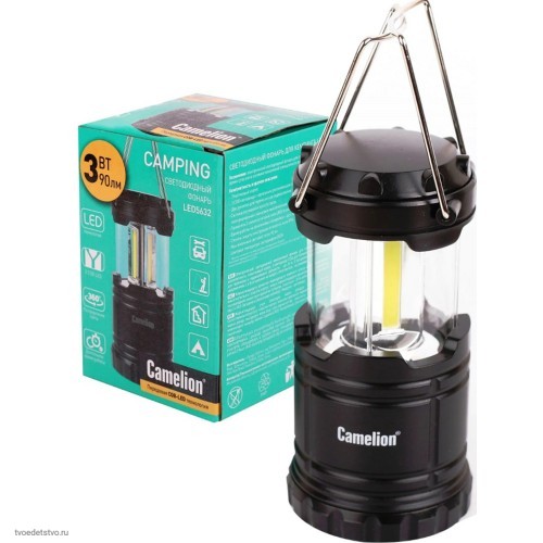 Фонарь туристический CAMELION