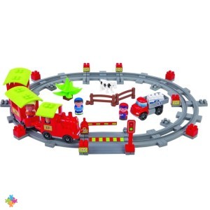 Конструктор Железная дорога Abrick Ecoiffier