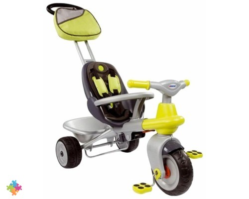 Трехколесный велосипед с сумкой
