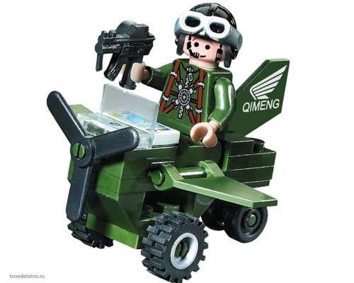 Конструктор Военный. 25 деталей, в кор. (36х31х36 см)