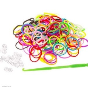 Резиночки 600шт разноцветные