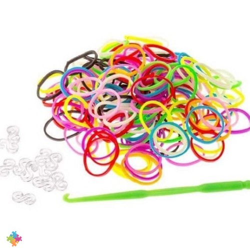 Резиночки 600шт разноцветные