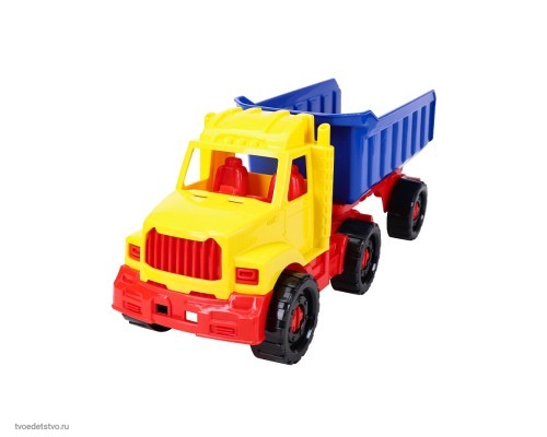 Машинка-тягач с прицепом БИЗОН Городской с прицепом , (29х10,3х9,5)