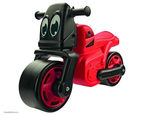 Мотоцикл-каталка пушкар BIG Sport Bike red 62х30 5х44см 1/1 800056387